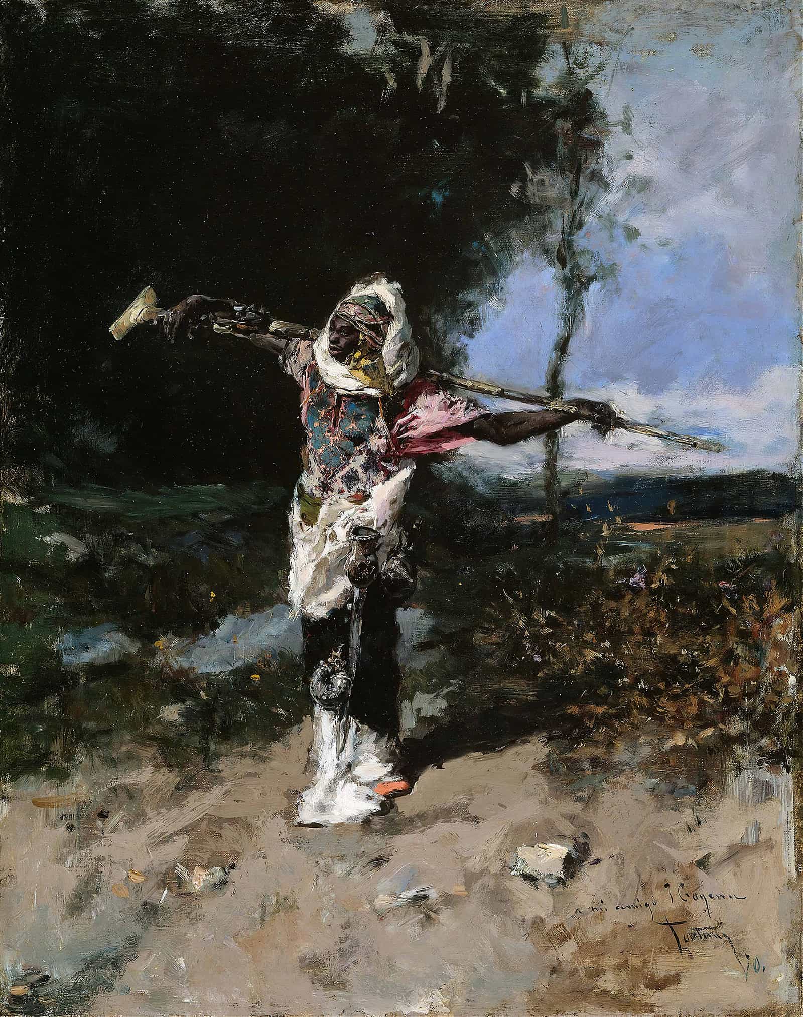 African Chief by Mariano Fortuny Marsal