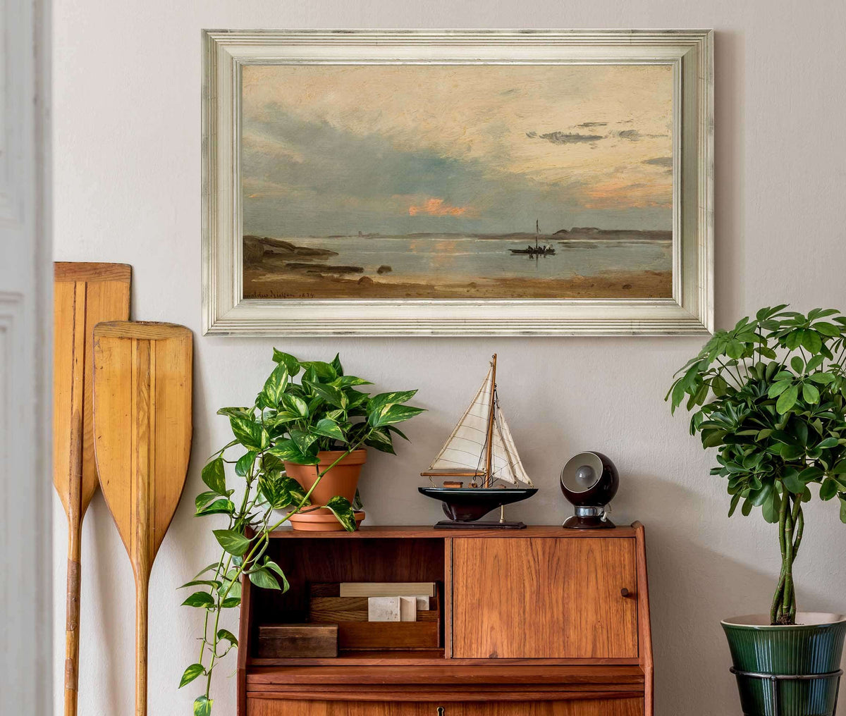 Aften Arisholmen By Amaldus Nielsen