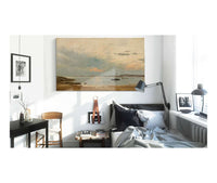 Aften Arisholmen By Amaldus Nielsen