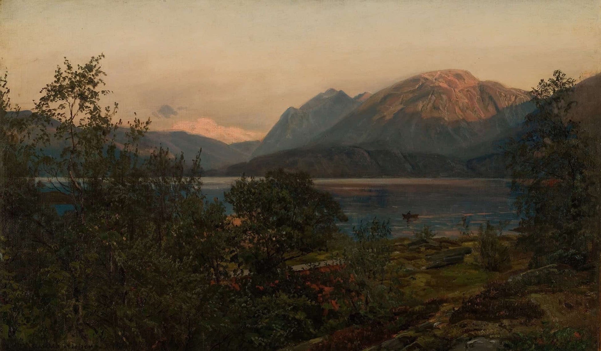 Aften Teroen By Amaldus Nielsen