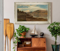 Aften Ved Aenes Kvinnherred By Amaldus Nielsen