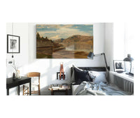 Aften Ved Aenes Kvinnherred By Amaldus Nielsen