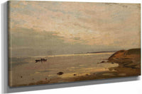 Aften Ved Hvaler By Amaldus Nielsen