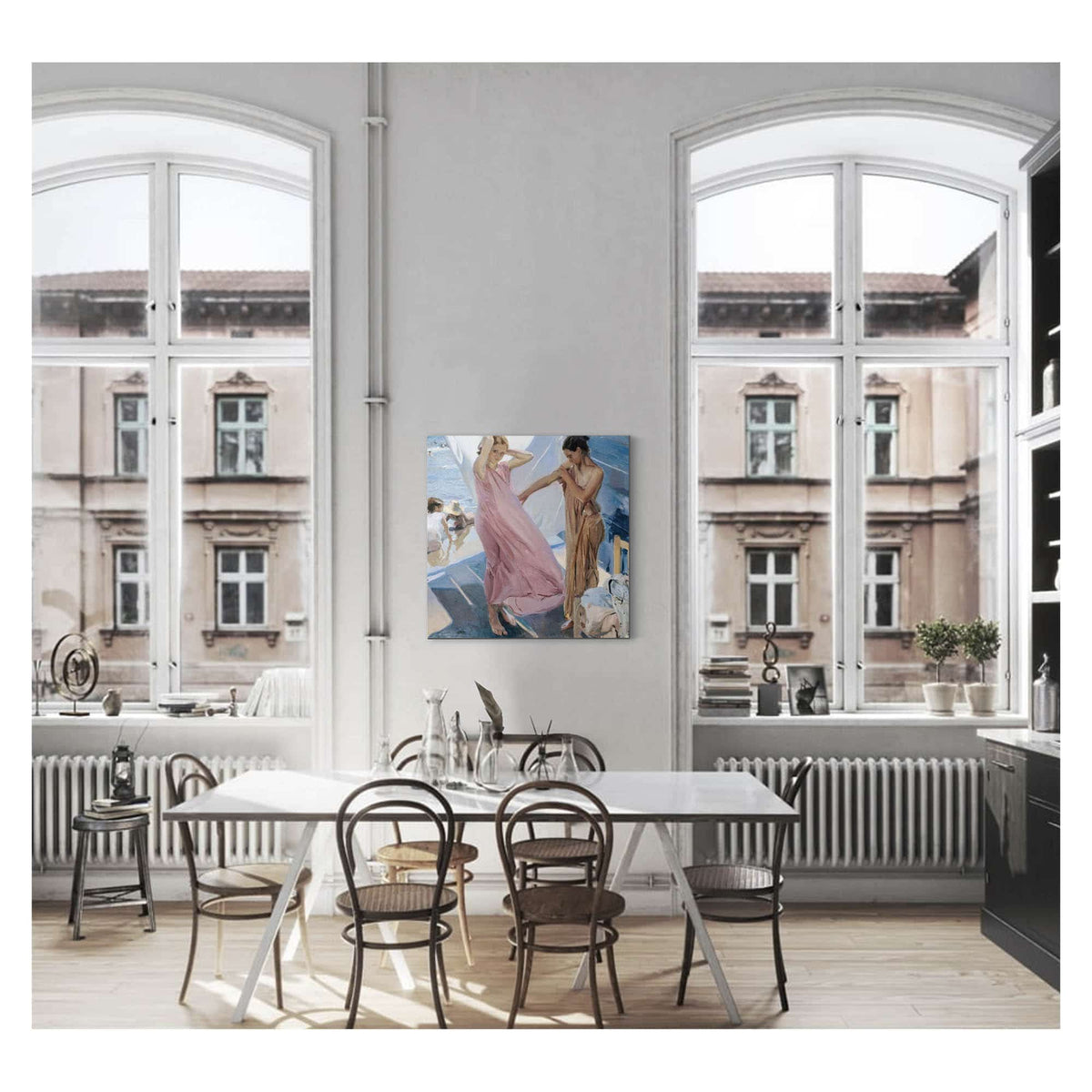 After Bathing Valencia by Joaquin Sorolla