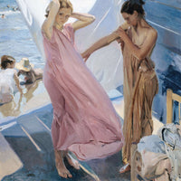 After Bathing Valencia by Joaquin Sorolla