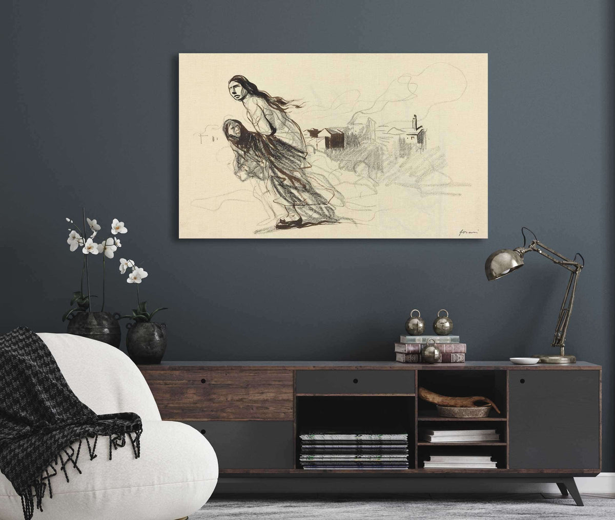 After Douai Ii Probably by Jean Louis Forain