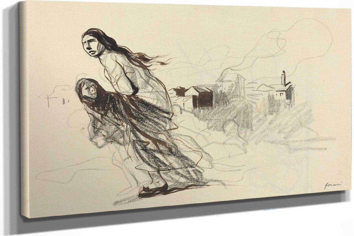 After Douai Ii Probably by Jean Louis Forain