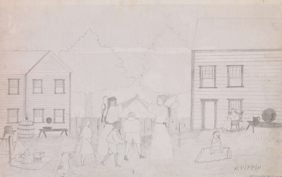 After Supper by Horace Pippin