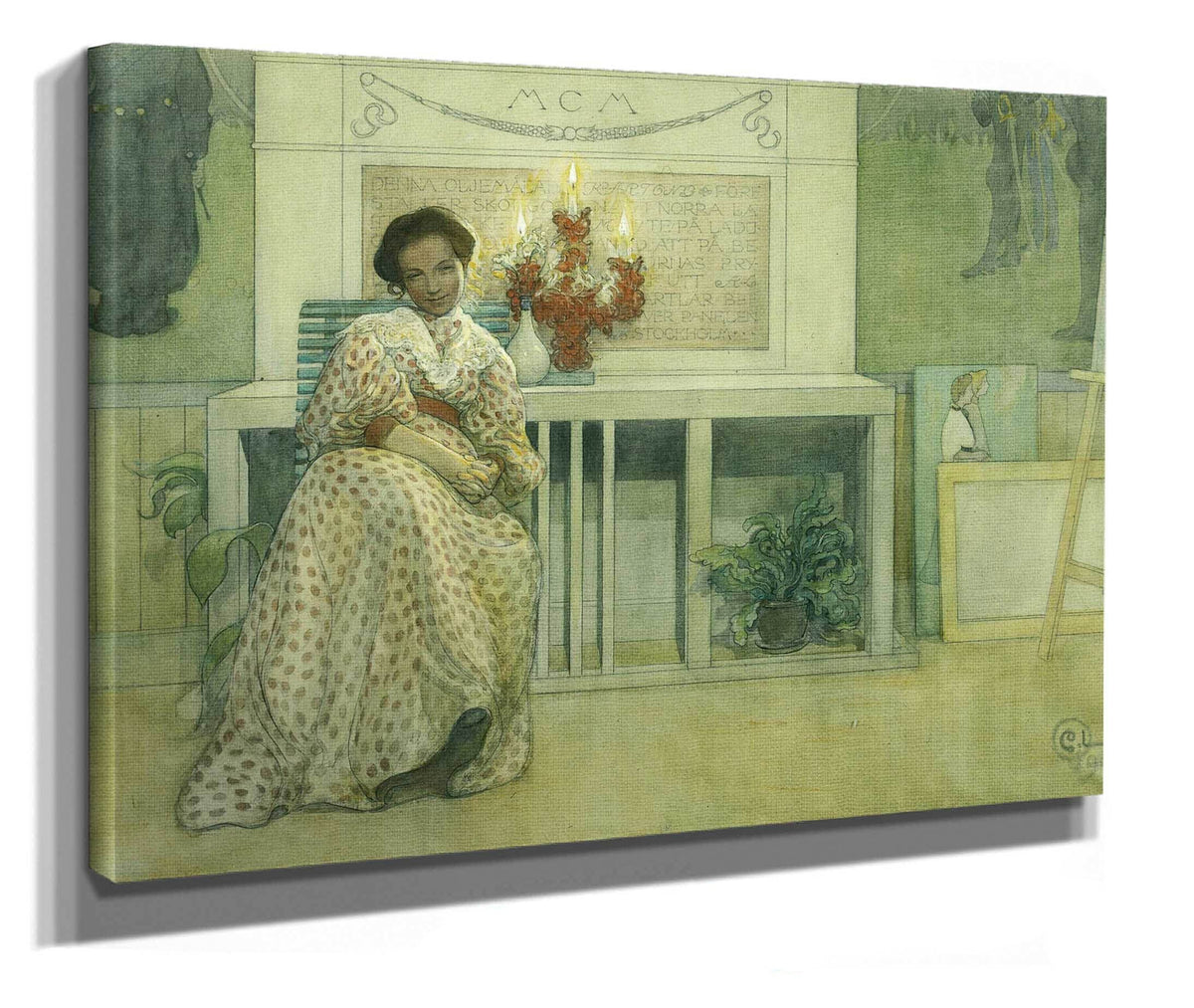 After The Prom by Carl Larsson