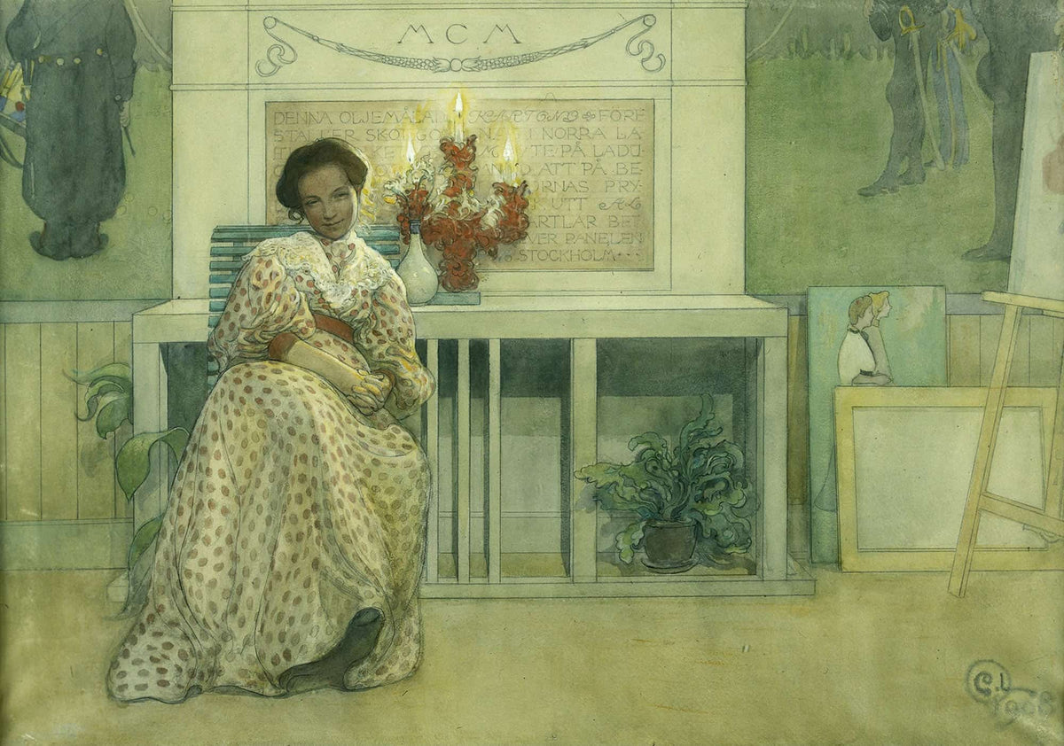After The Prom by Carl Larsson