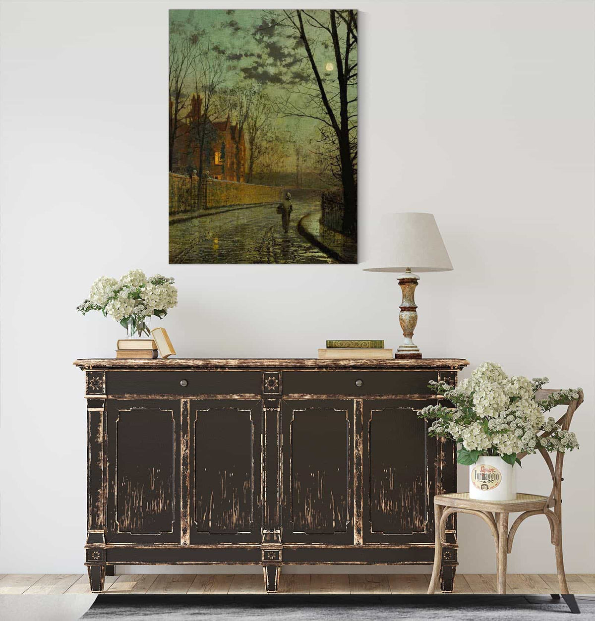 After The Shower by John Atkinson Grimshaw