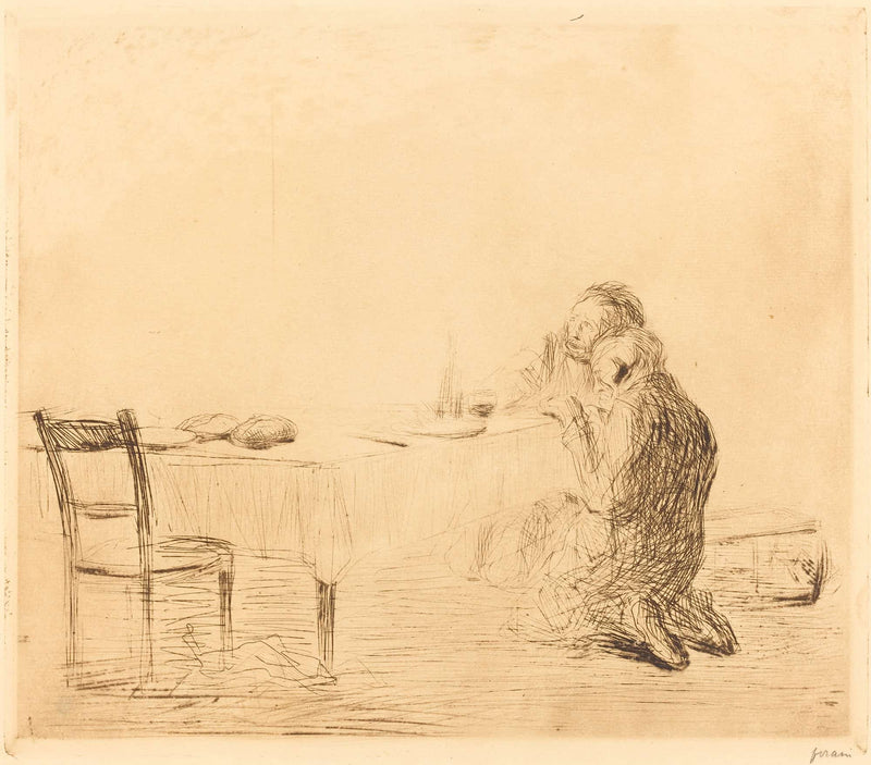 After The Vision Second Plate Ii by Jean Louis Forain