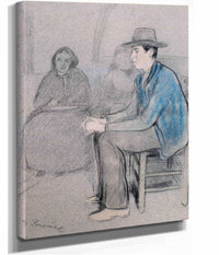 After The War The Sad Home by Santiago Rusinol