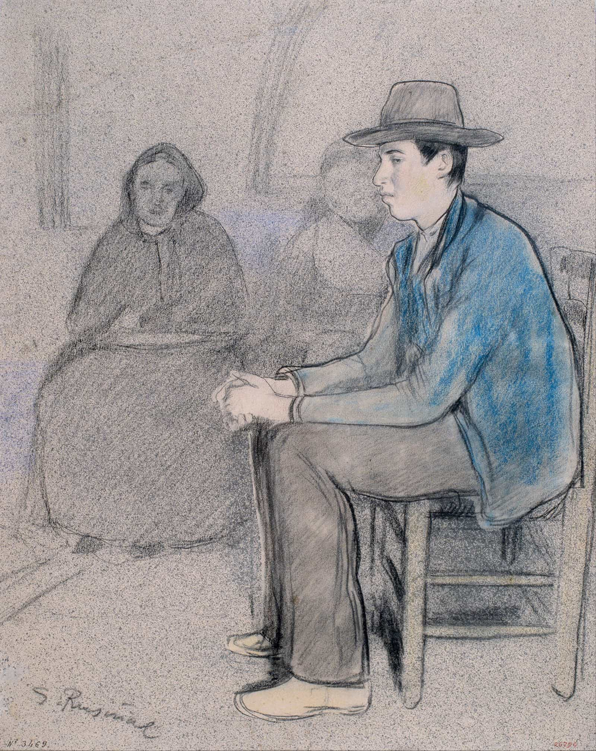 After The War The Sad Home by Santiago Rusinol