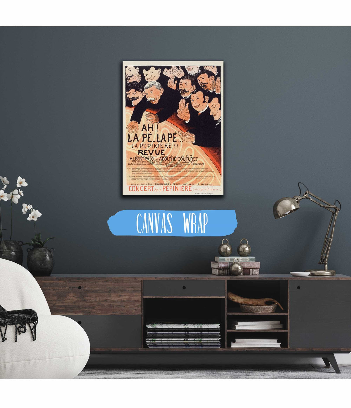 Ah La Pe La Pe La Pepiniere  by Felix Vallotton