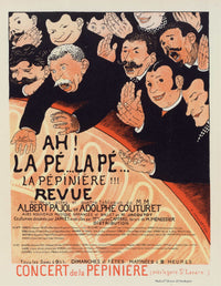 Ah La Pe La Pe La Pepiniere  by Felix Vallotton
