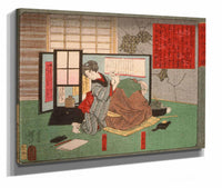 Akinoiro And His Father Jinbei by Tsukioka Yoshitoshi