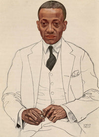 Alain Locke by Winold Reiss