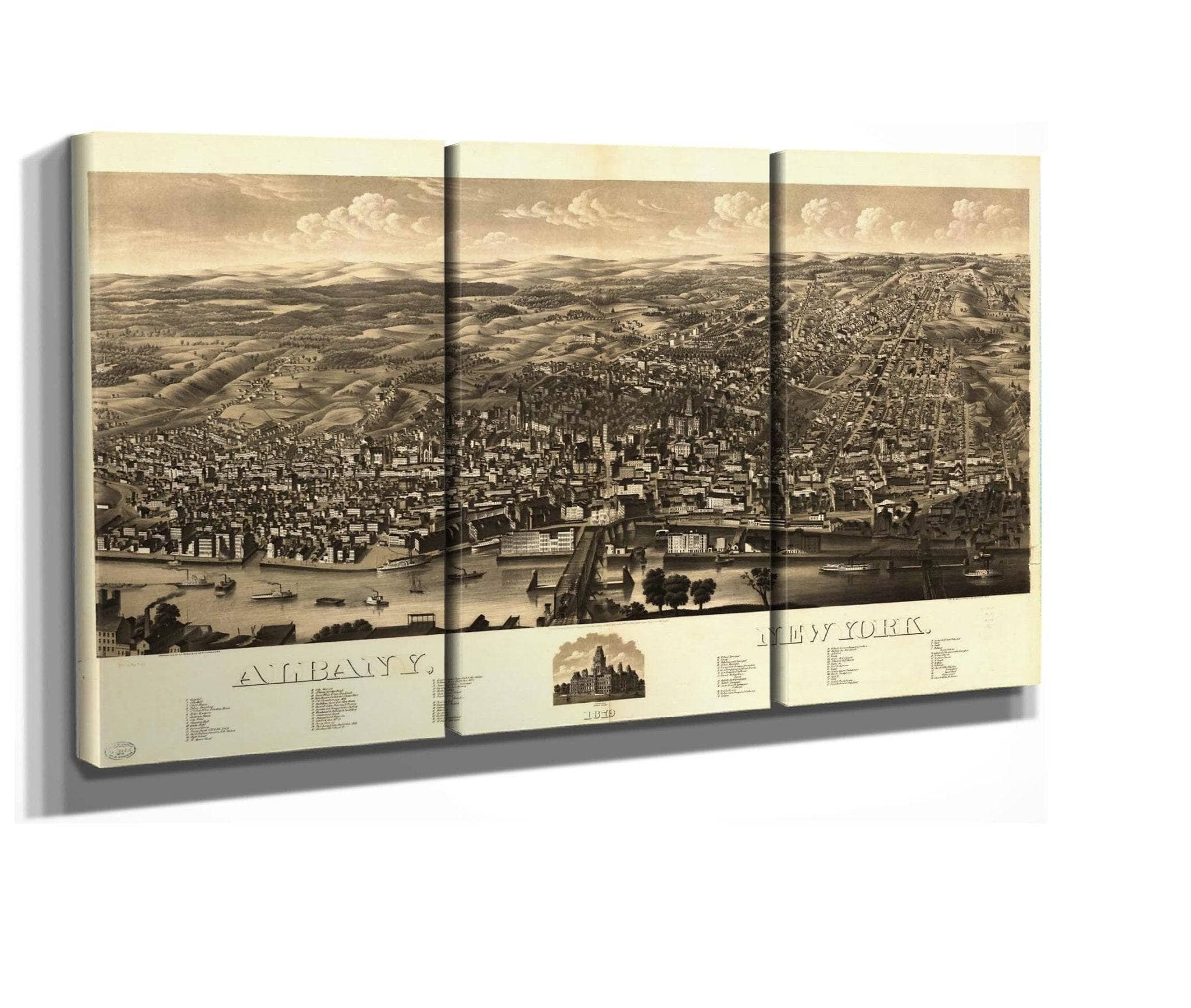 Albany New York 1879  State Of New York