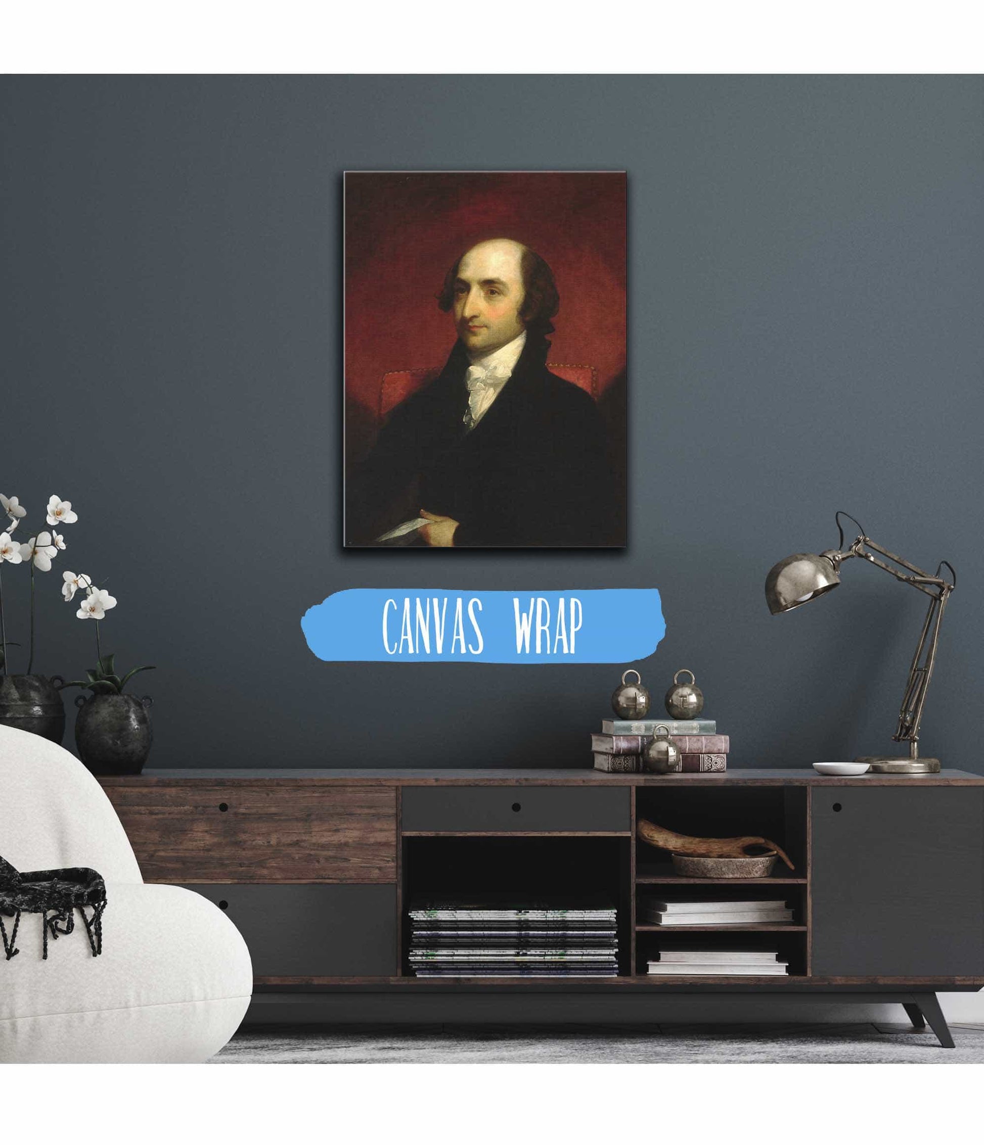 Albert Gallatin by Gilbert Stuart