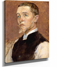 Albert Rene Grenier   by Henri De Toulouse Lautrec