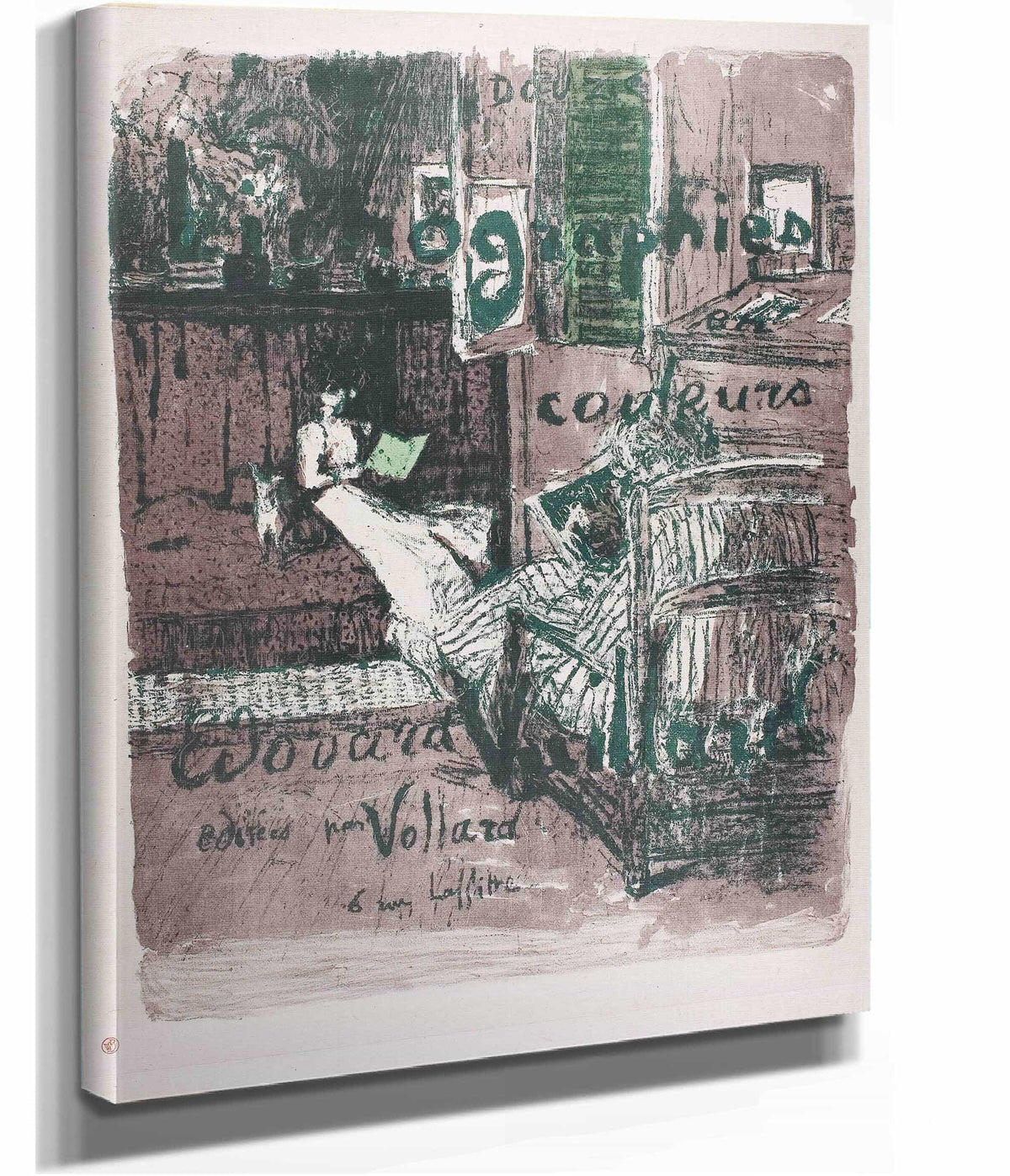 Album Cover For Landscapes And Interiors by Edouard Vuillard