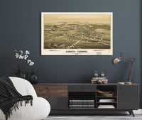 Alburtis And Lockridge Lehigh County Pennsylvania 1893  State Of Pennsylvania