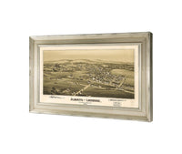 Alburtis And Lockridge Lehigh County Pennsylvania 1893  State Of Pennsylvania