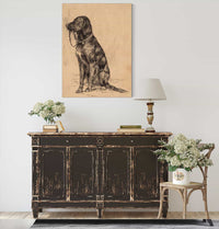 Aldrichs Dog Late S by Arthur Bowen Davies