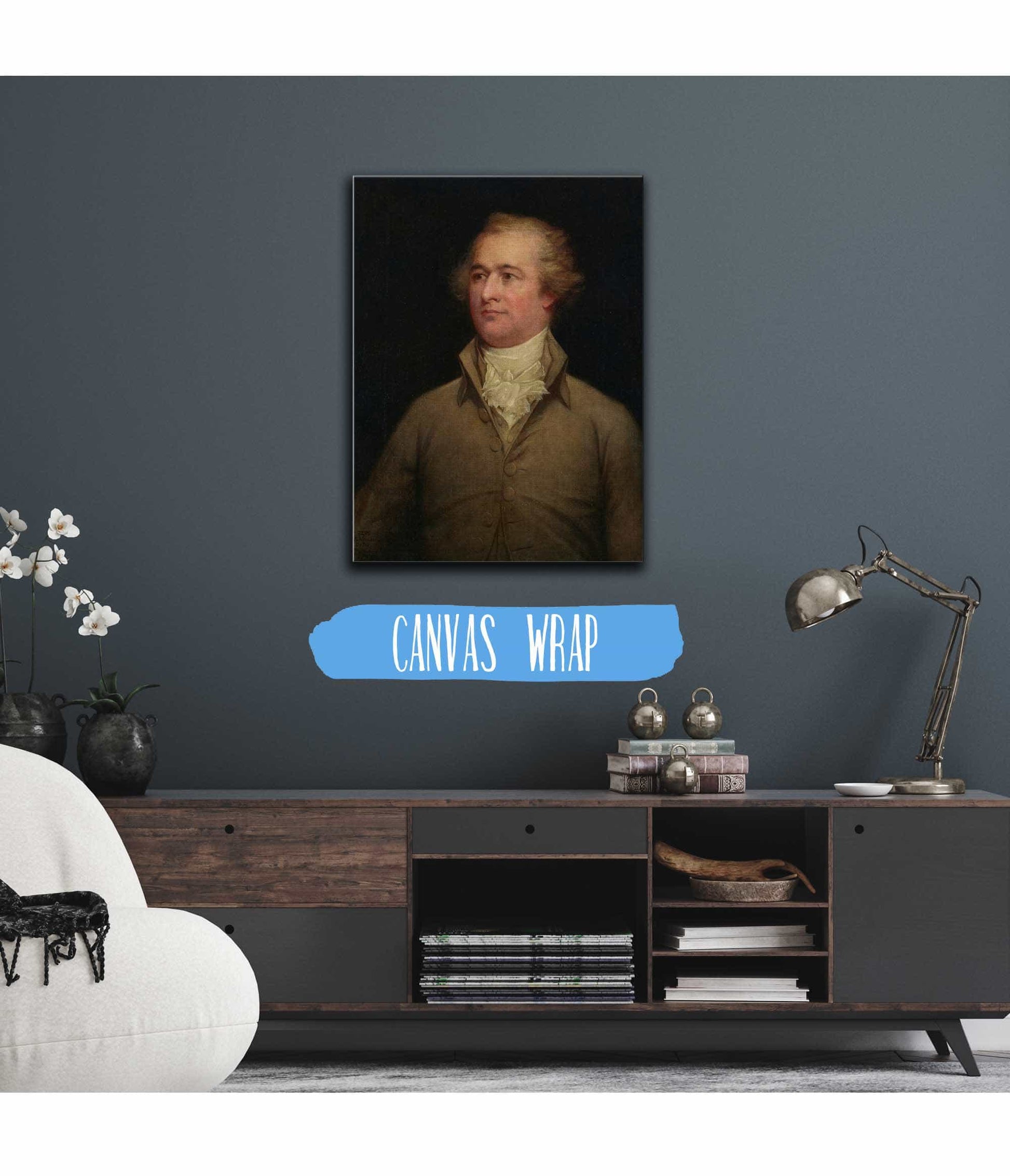 Alexander Hamilton by Eastman Johnson