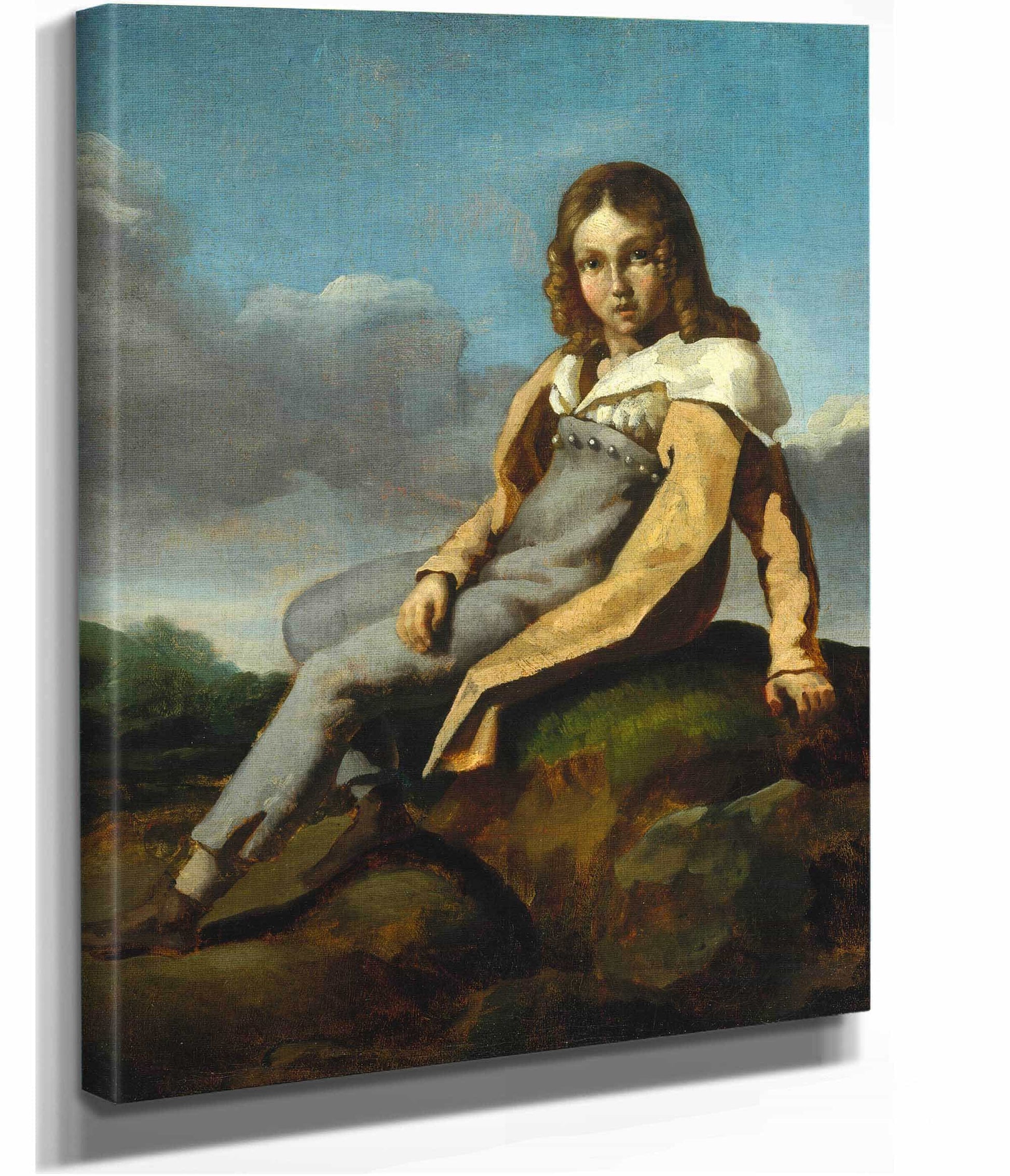 Alfred Dedreux   As A Child   by Theodore Gericault