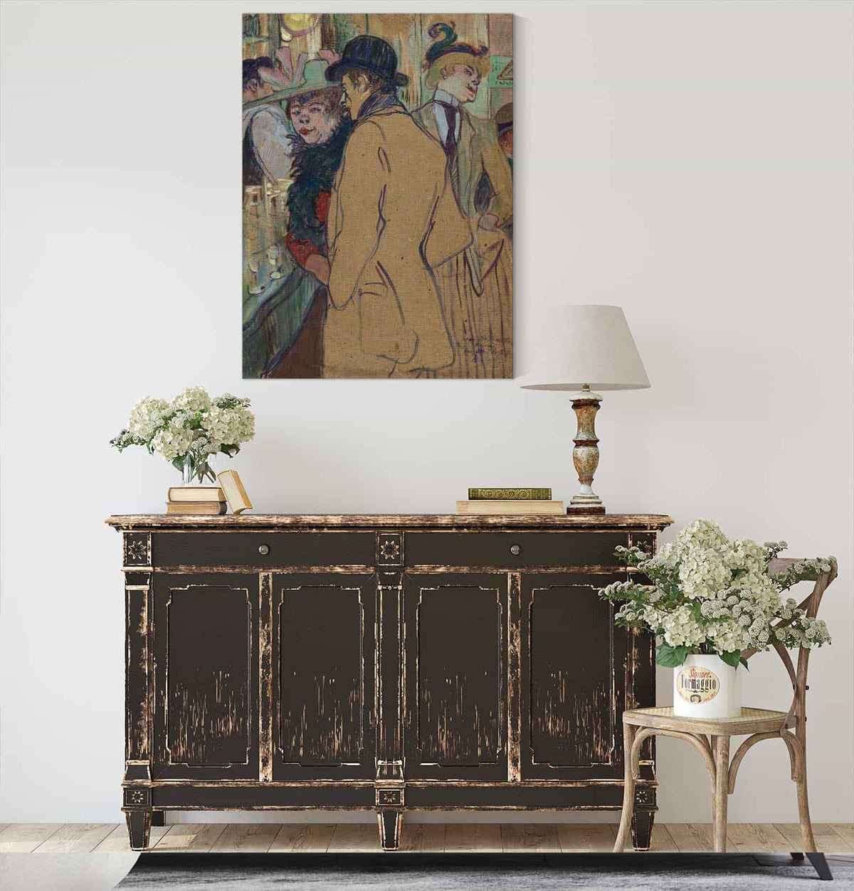 Alfred La Guigne by Henri De Toulouse Lautrec