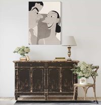 Alfred Lunt And Lynn Fontanne by Ralph Barton