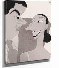 Alfred Lunt And Lynn Fontanne by Ralph Barton