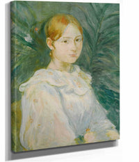 Alice Gamby En Buste by Berthe Morisot