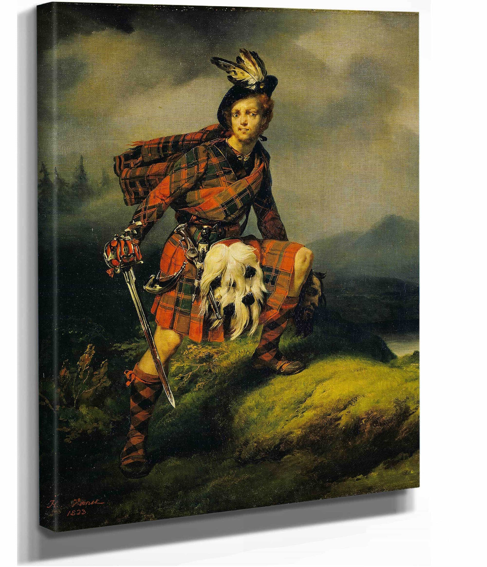 Allan Maulay by Horace Vernet