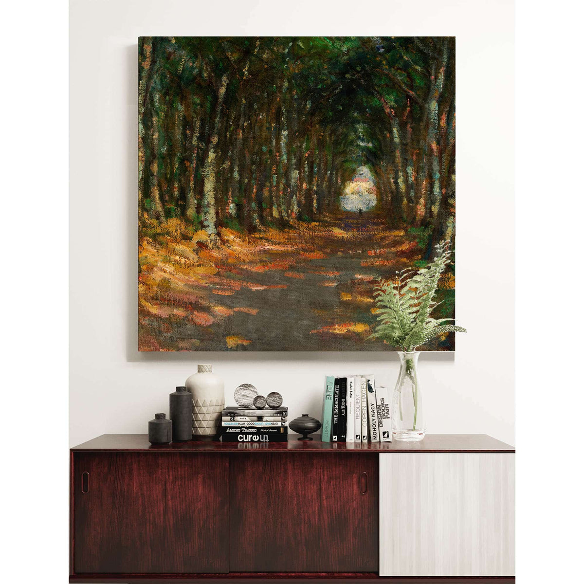 Allee Dans Le Parc by Alice Pike Barney