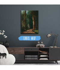 Allee Dans Une Foret by Camille Pissarro