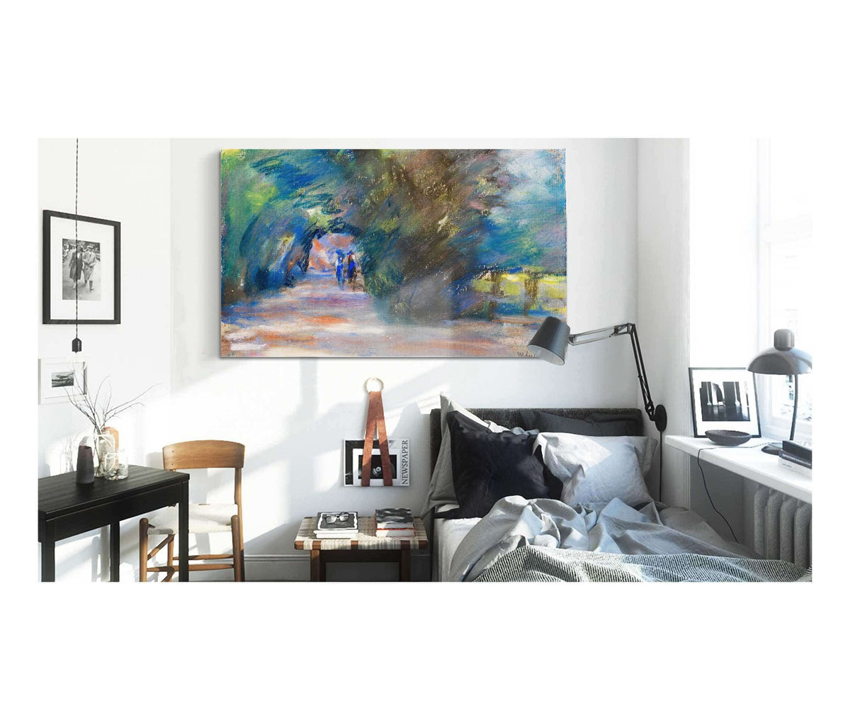 Allee Mit Zwei Reitern by Max Liebermann