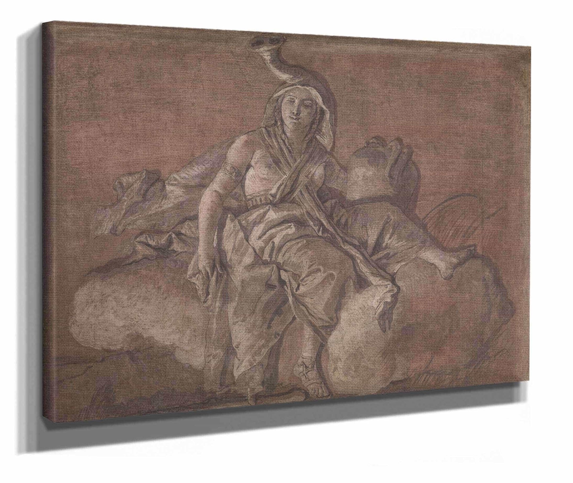 Allegorical Figure Representing Africa by Giovanni Domenico Tiepolo
