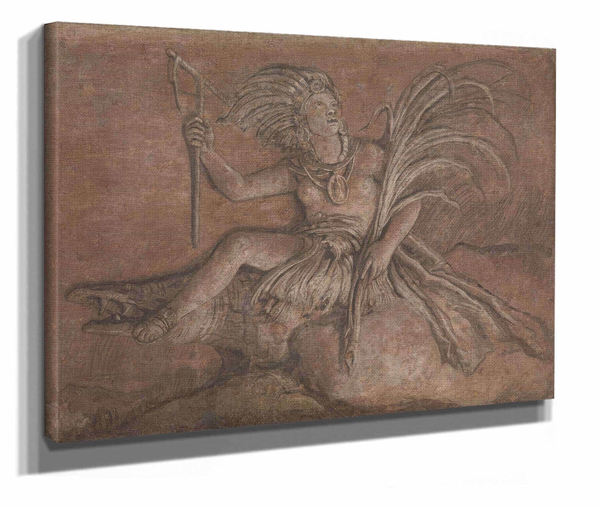 Allegorical Figure Representing America by Giovanni Domenico Tiepolo