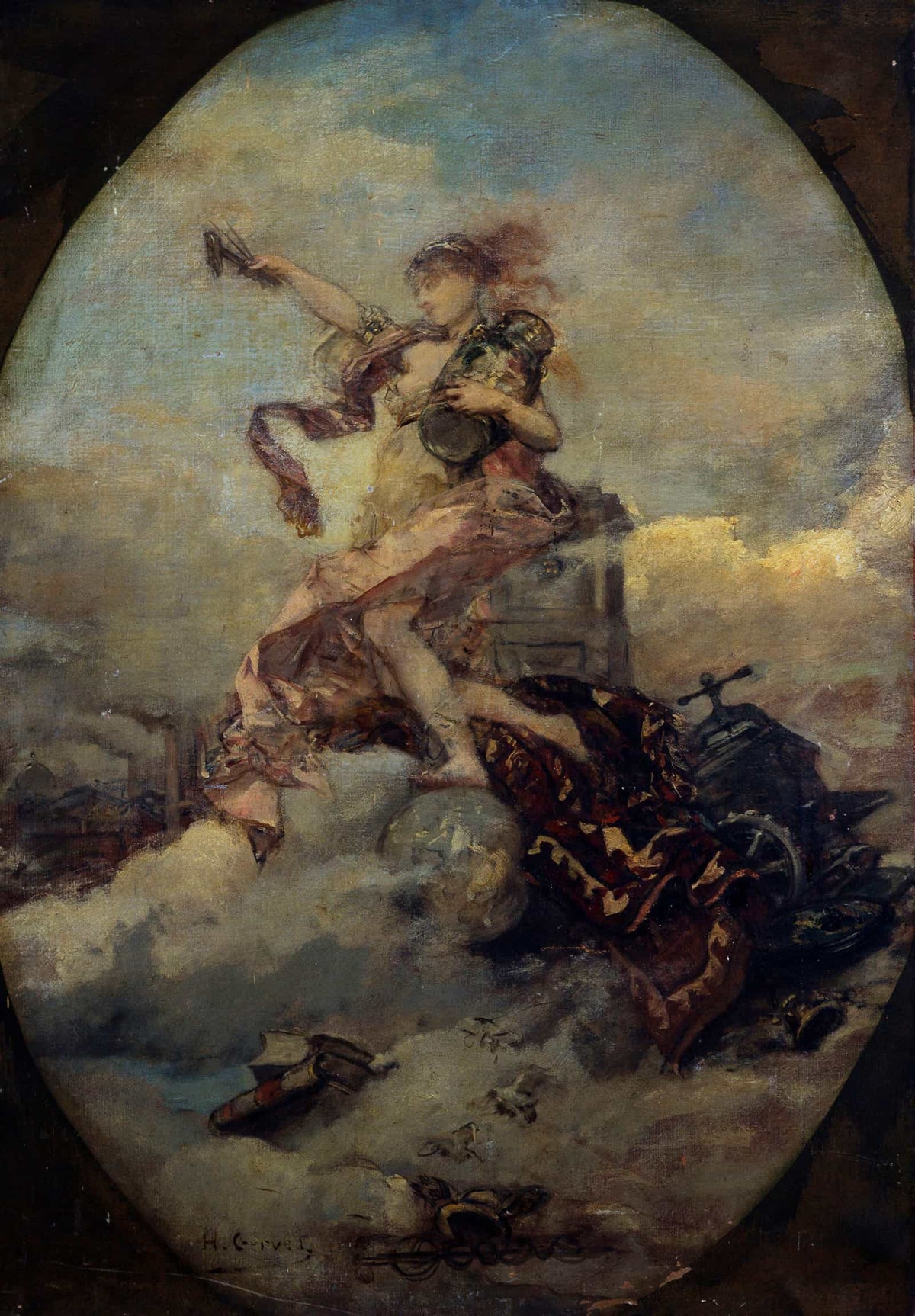 Allegorie De La Banque by Henri Gervex