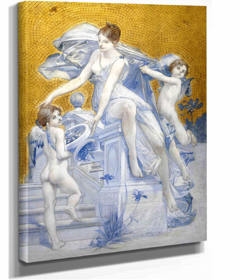 Allegorie De La Fortune by Luc Olivier Merson