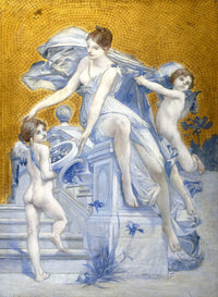 Allegorie De La Fortune by Luc Olivier Merson