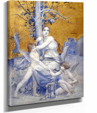 Allegorie Du Temps by Luc Olivier Merson