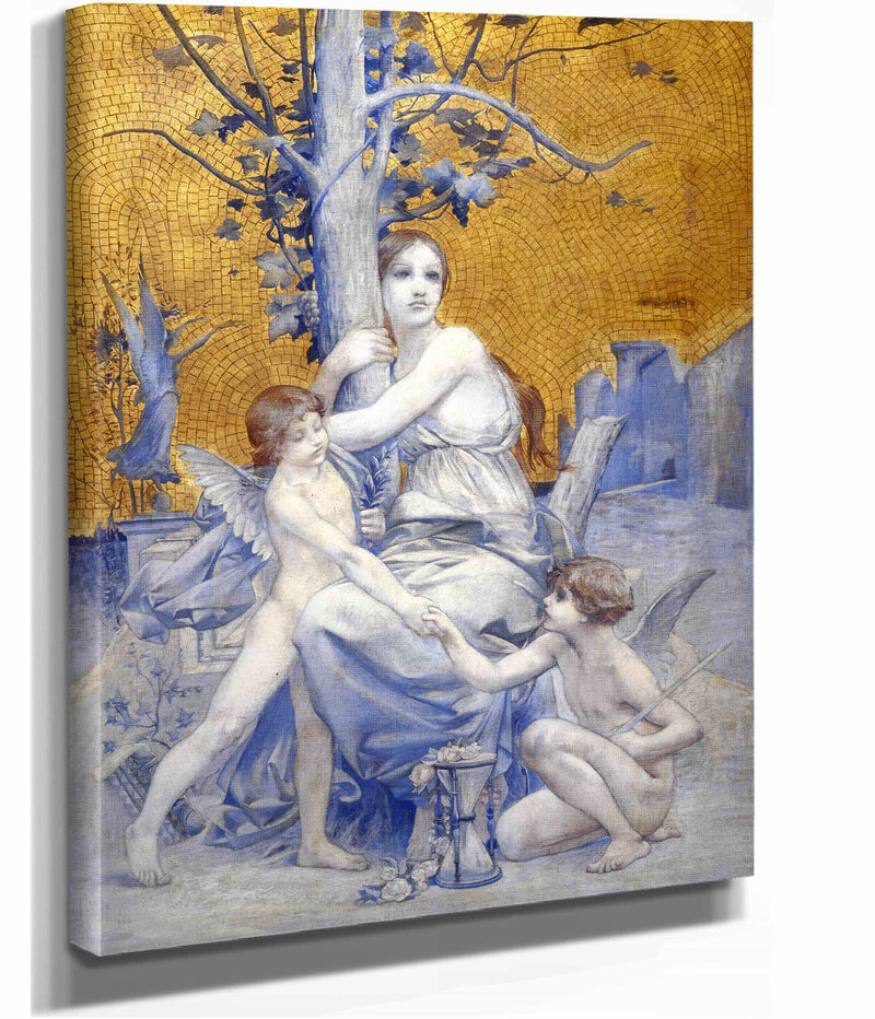 Allegorie Du Temps by Luc Olivier Merson