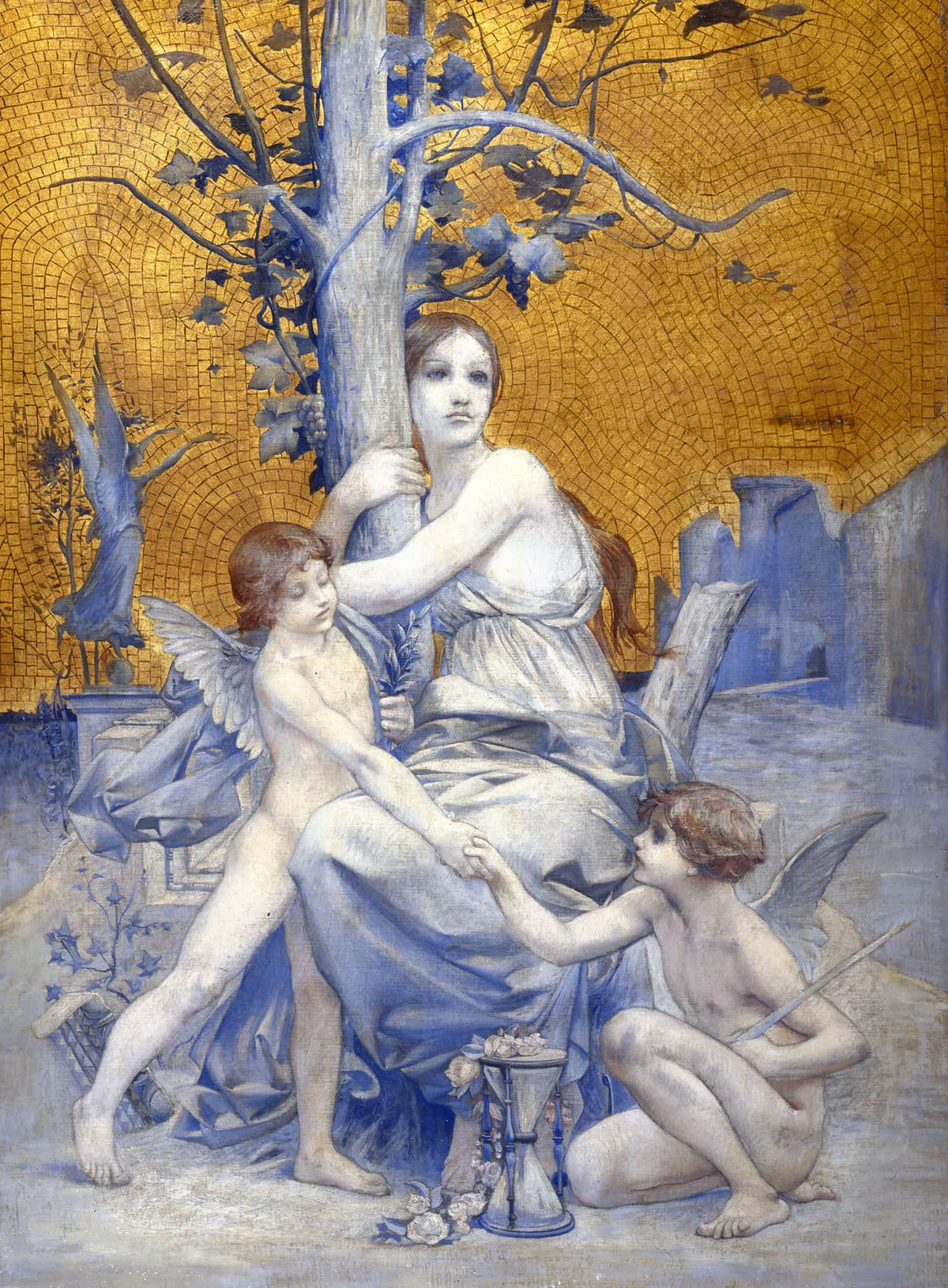 Allegorie Du Temps by Luc Olivier Merson