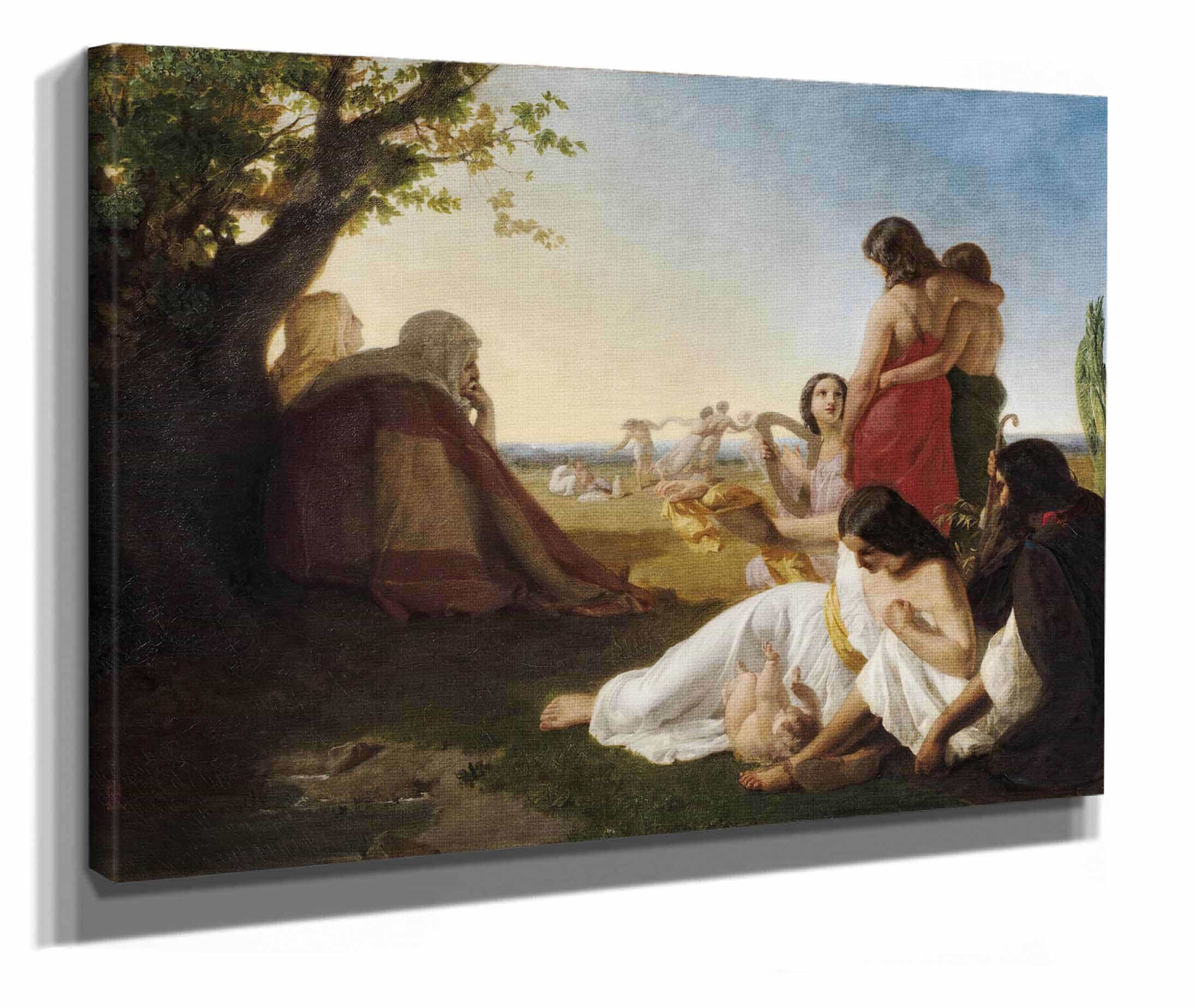 Allegory Of Human Life by Henri Lehmann