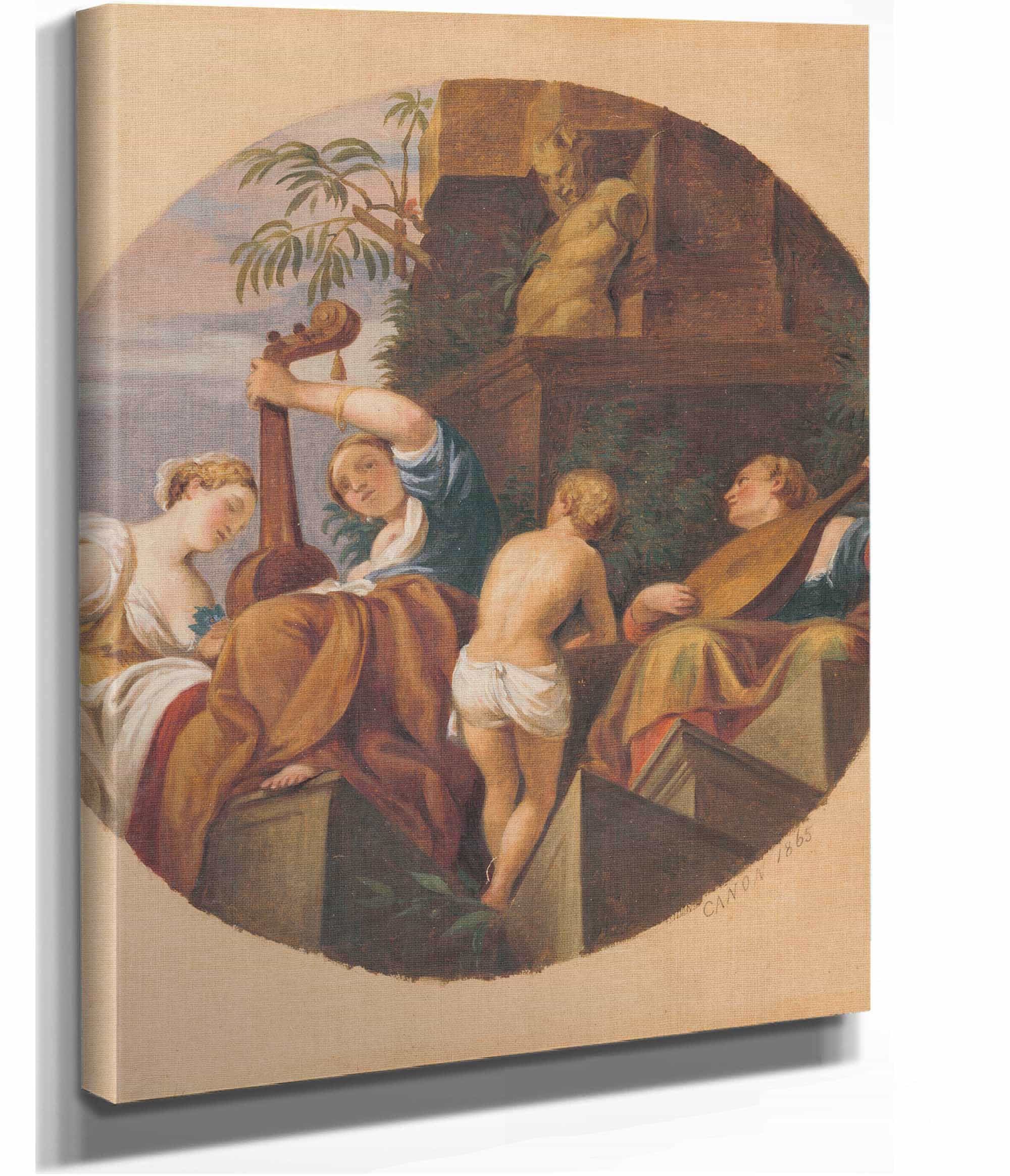 Allegory Of Music by Hans Canon