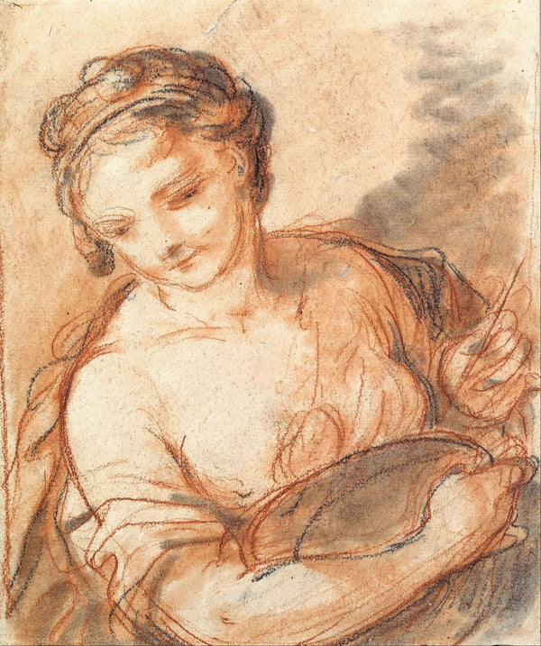 Allegory Of Painting by Charles Joseph Natoire